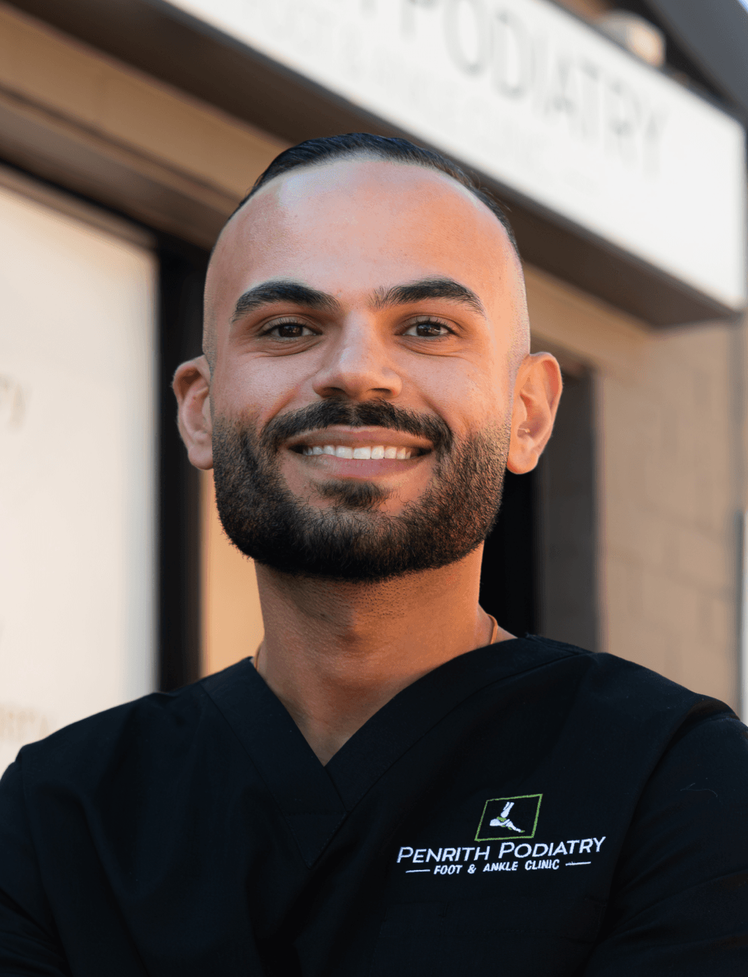 Dr Dhaif Daief, Podiatrist at Penrith Podiatry Foot and Ankle Clinic